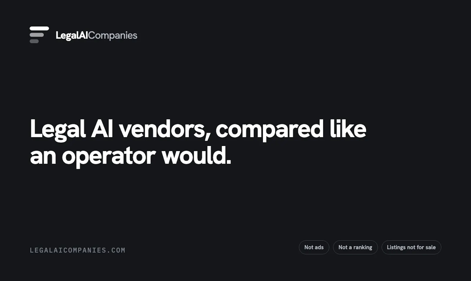 Legal AI Companies screenshot 2