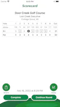 QuickNine Golf Scorecard gallery image