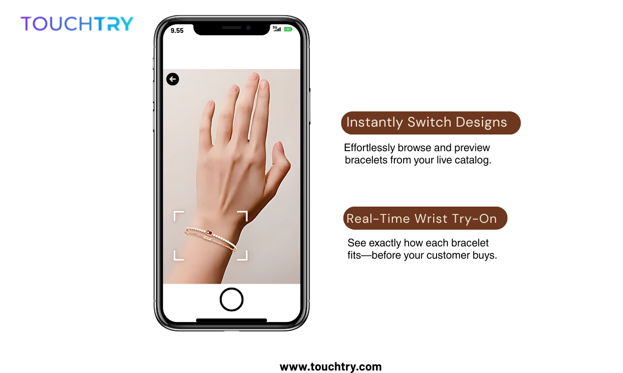 Touchtry - Prova di realtà aumentata per i gioielli. media 2