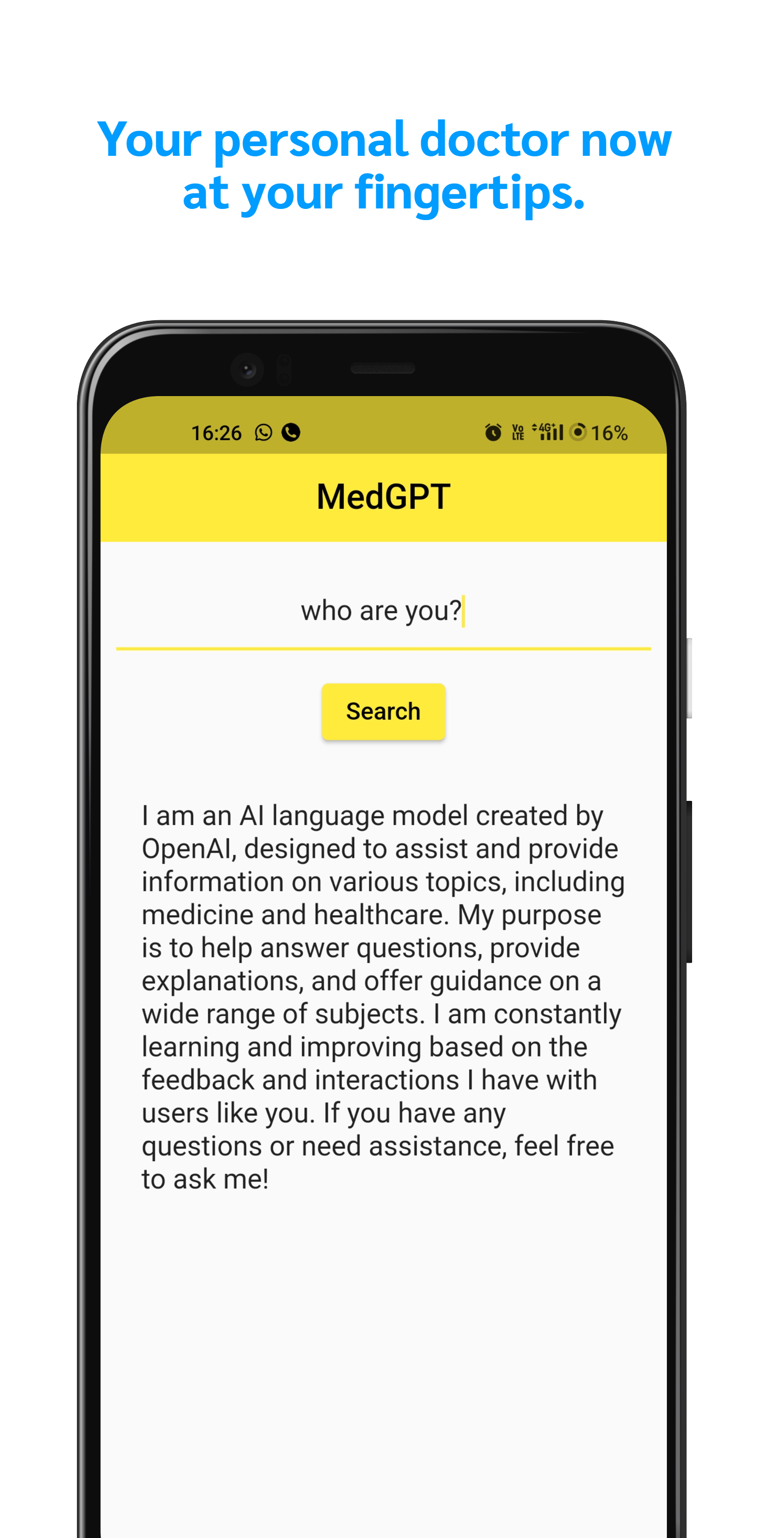 MEDGPT -AI 약물 가이드 - AI의 도움으로 의약품, 치료 및 진단 미디어 3