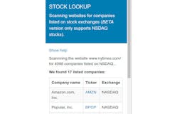 Stock Lookup Chrome Extension media 2