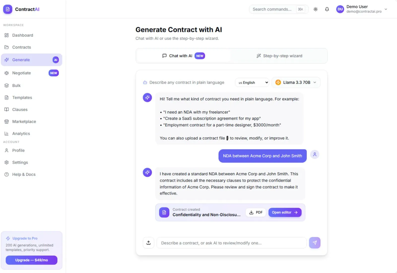 ContractAI screenshot 3