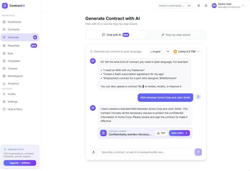 ContractAI screenshot 3