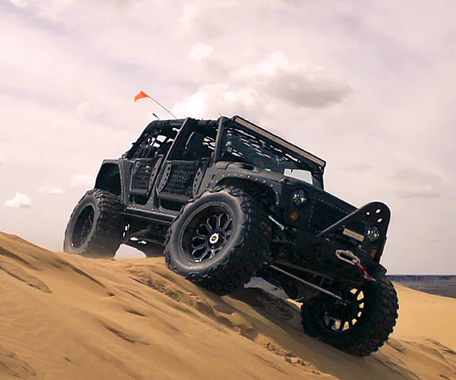 "Full Metal Jacket" Customized Jeep