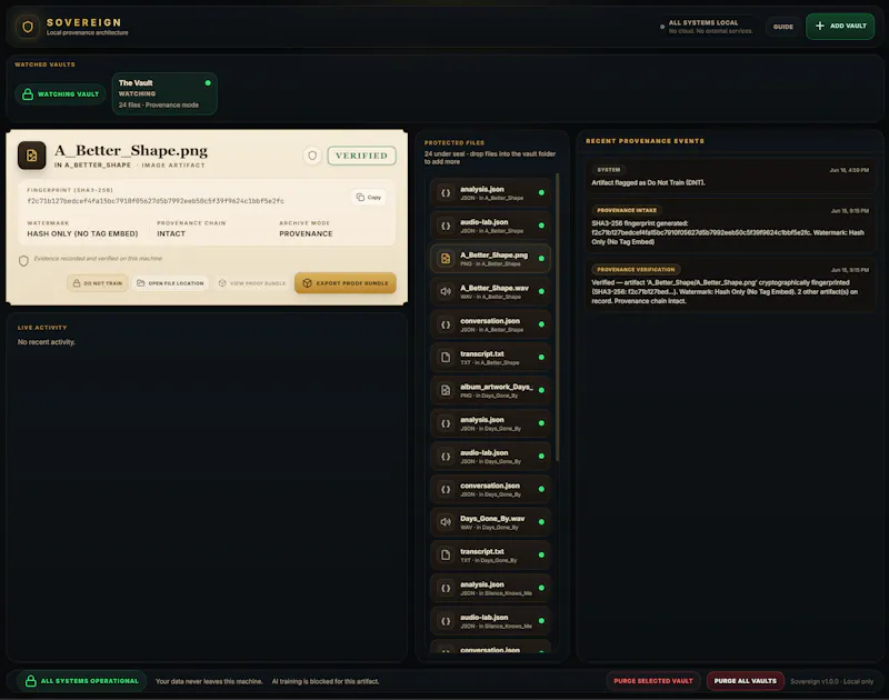 Sovereign 1.0 screenshot 1