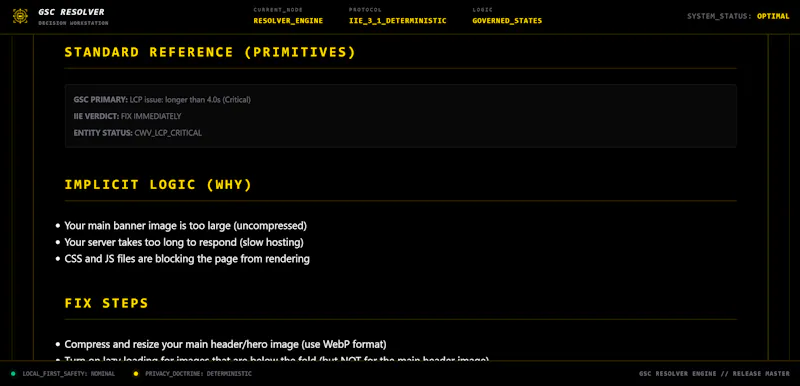 GSC Resolver Engine screenshot 5