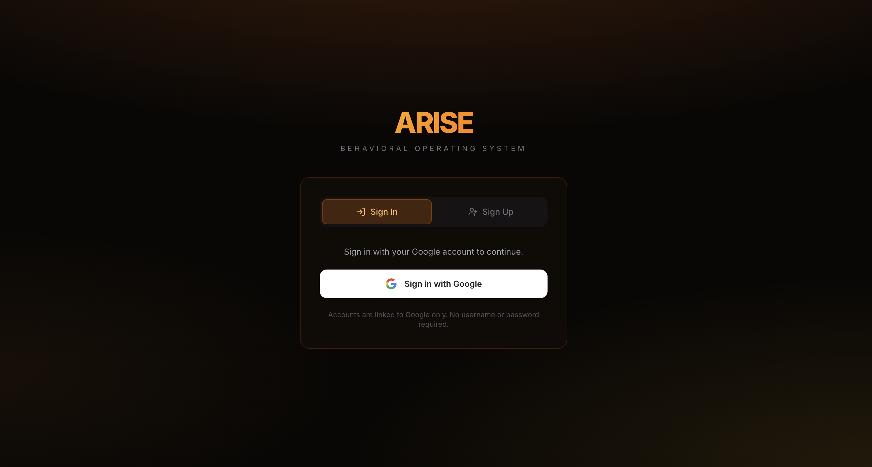 ARISE — Behavioral Operating System gallery image