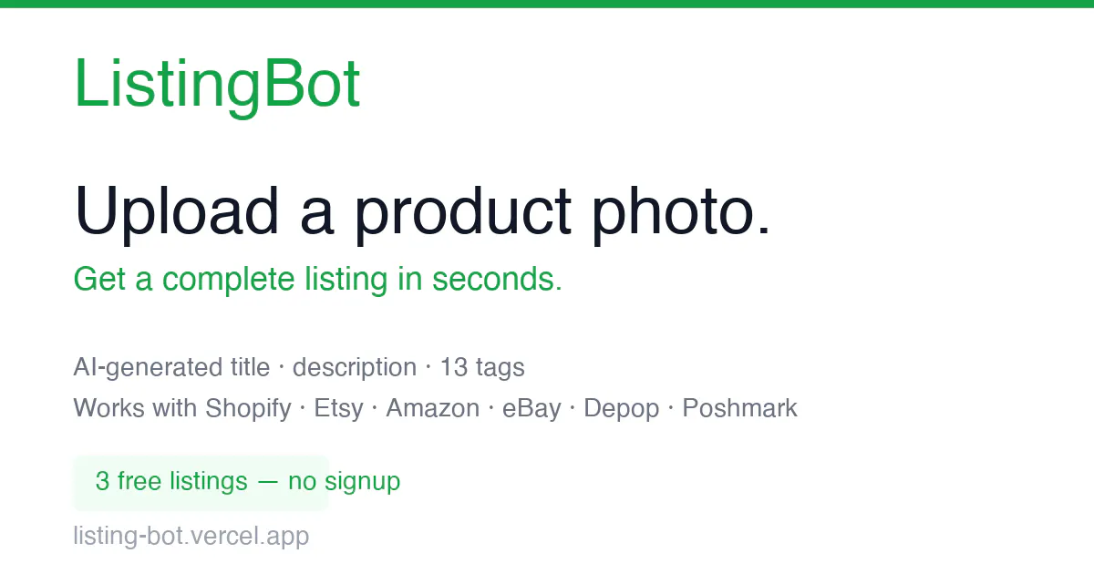 ListingBot