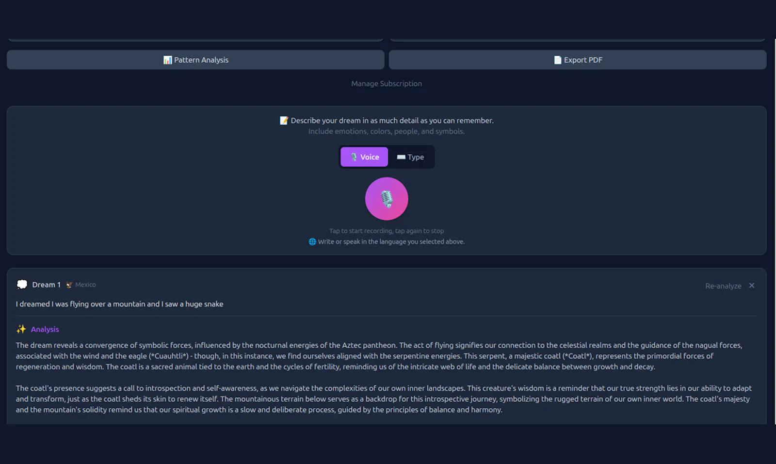 Somniscope screenshot 3
