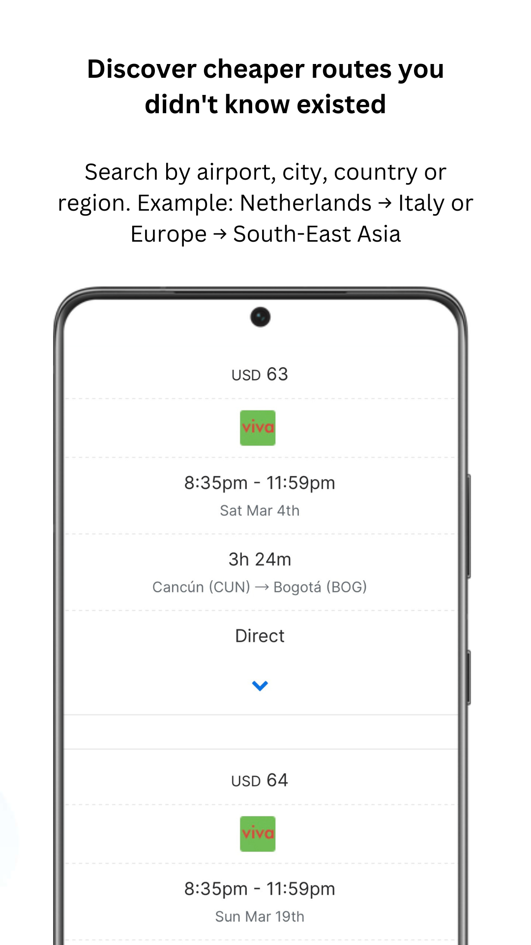 Media Penerbangan Android App - Cari penerbangan sehala murah dalam julat tarikh berlepas 4