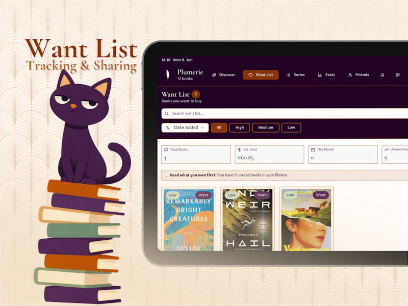 Plumerie: Home Library App screenshot 6