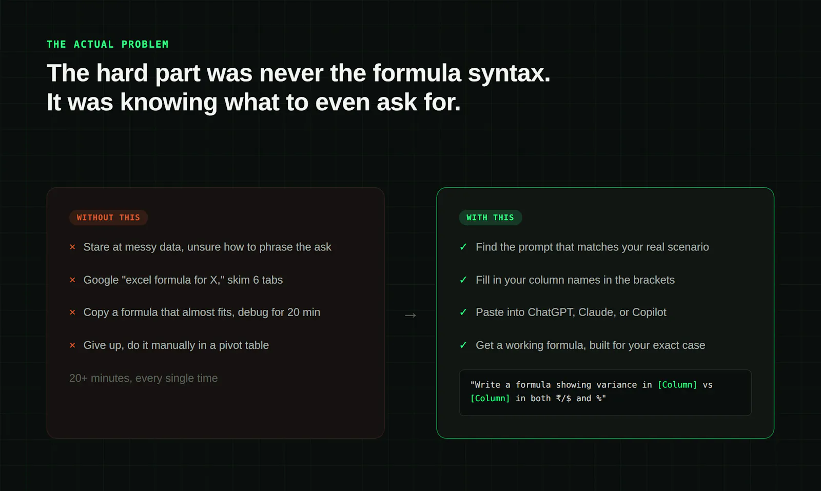 AI Prompts for Excel — Vol. 2 screenshot 2