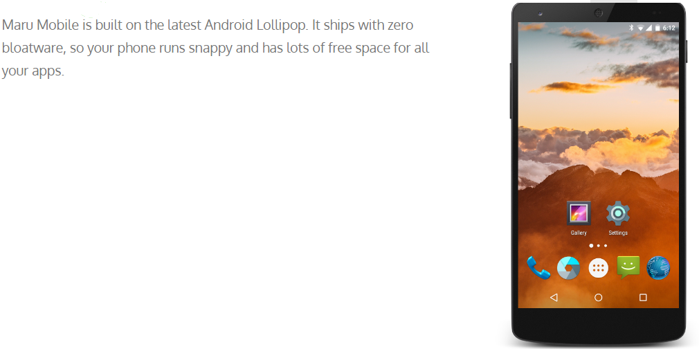 Maru OS gallery image
