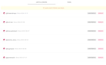 Unfollowers Tracker gallery image