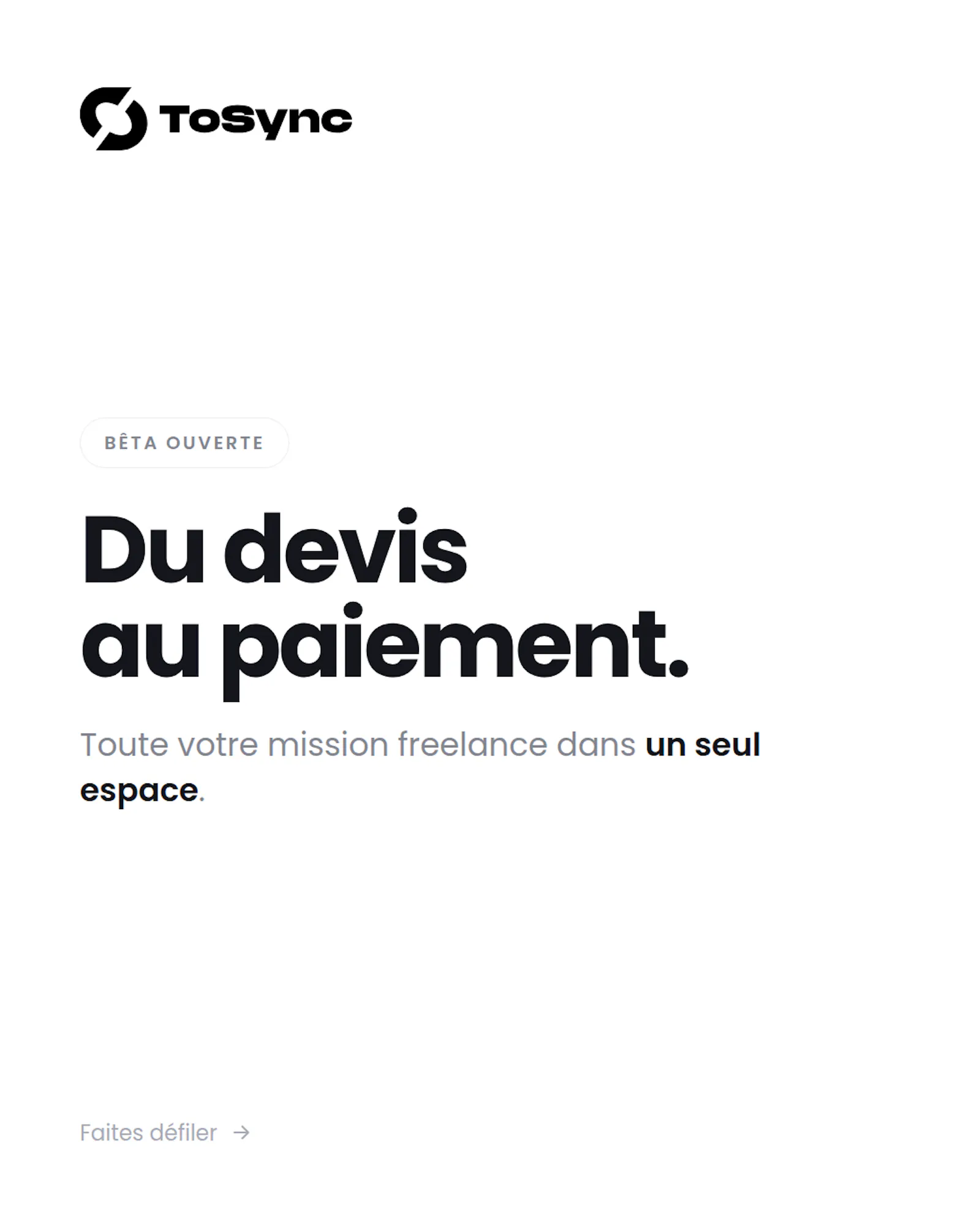 ToSync screenshot 1