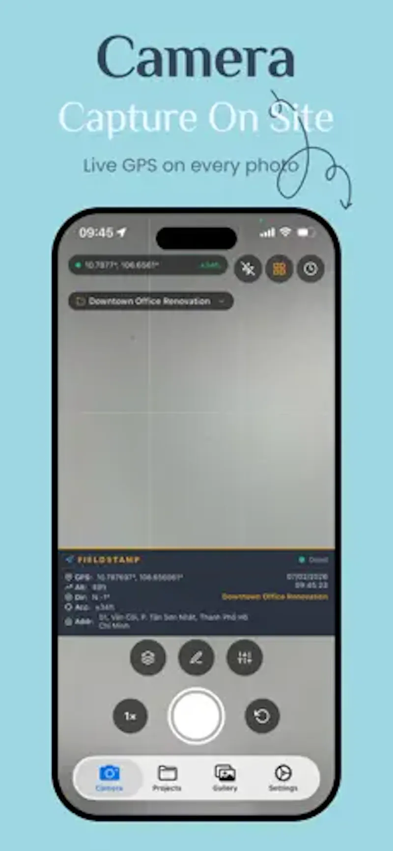 FieldStamp screenshot 1