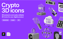 Crypto 3D Icons media 1