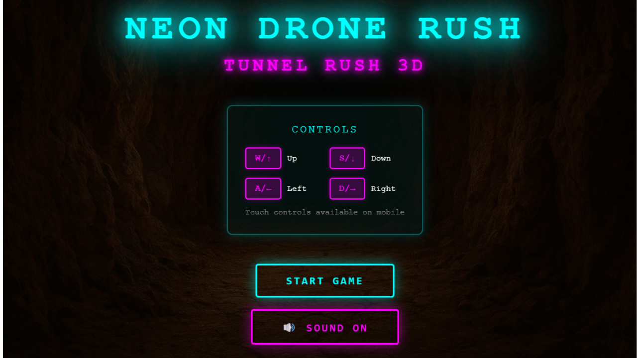 Neon Drone Rush gallery image