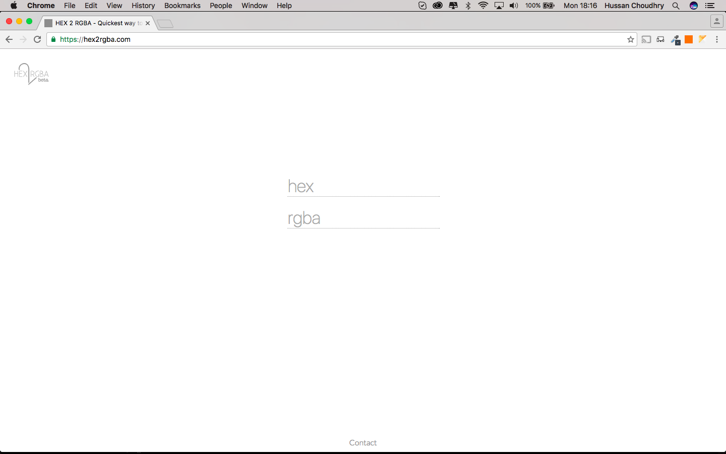 HEX To RGBA Converter gallery image