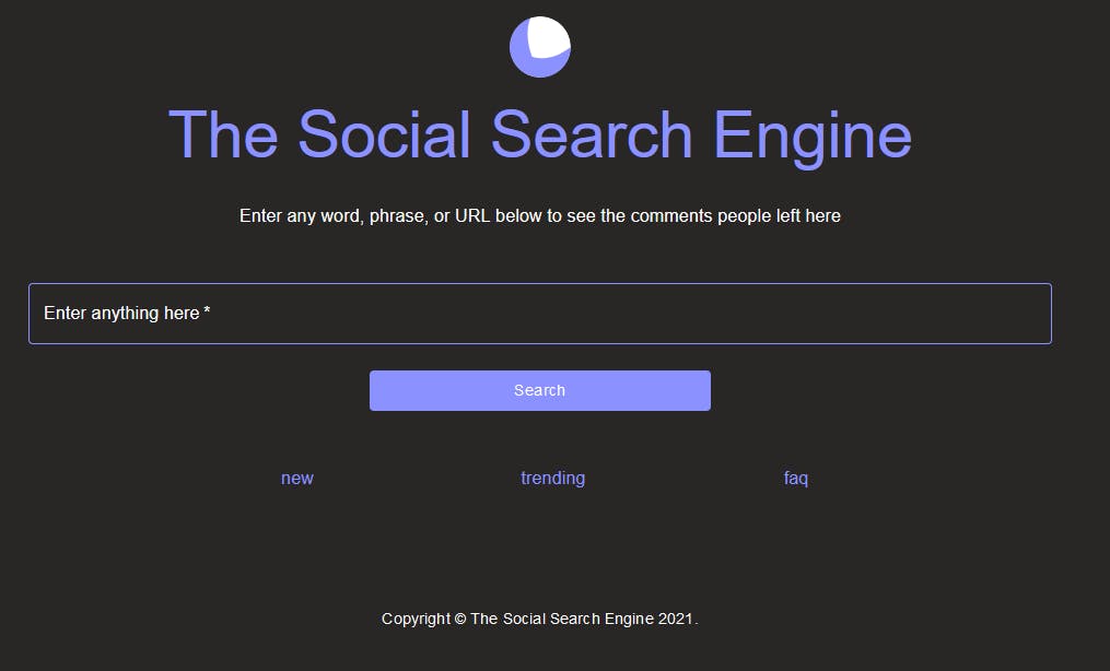 The Social Search Engine media 1