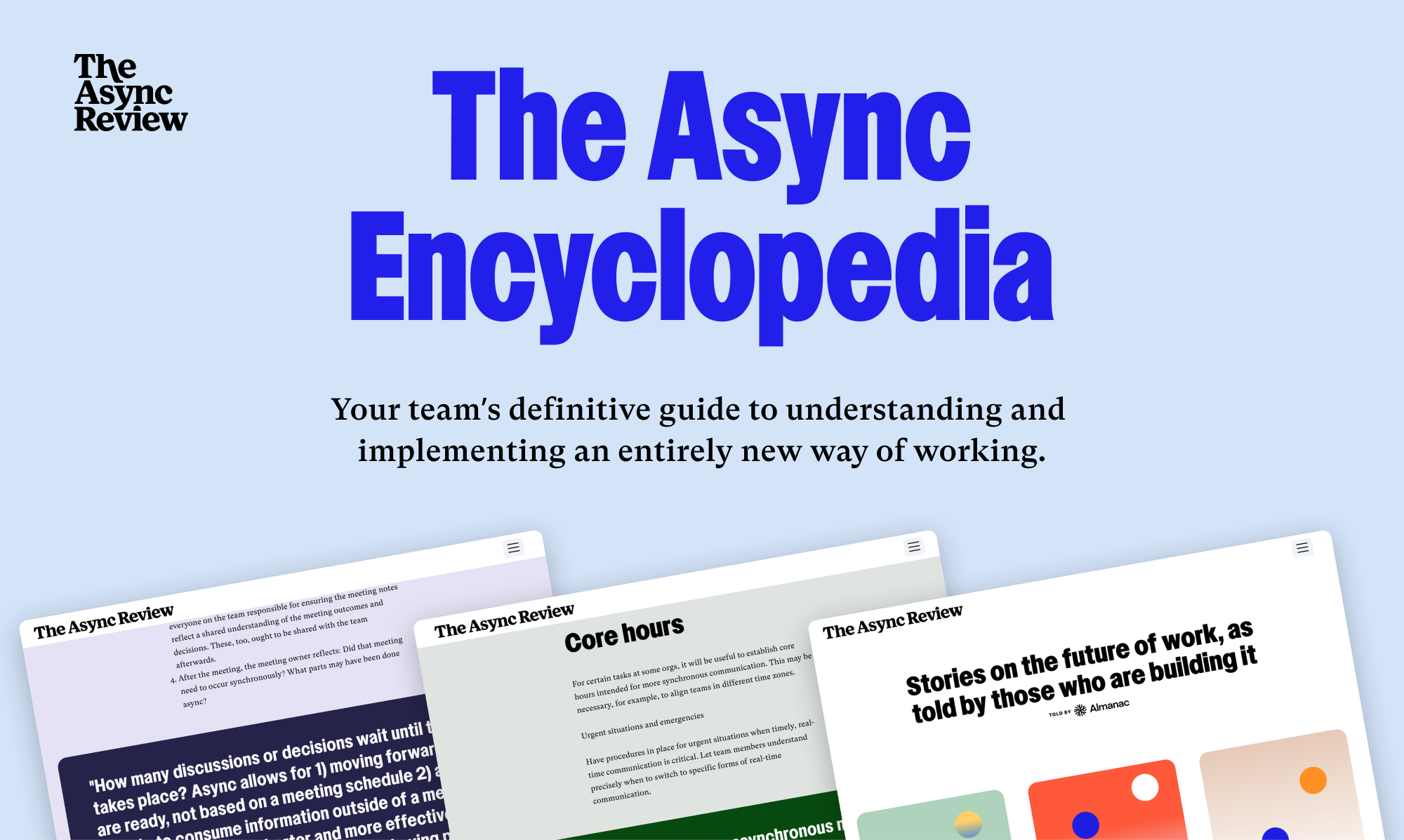 Almanac Core gallery image