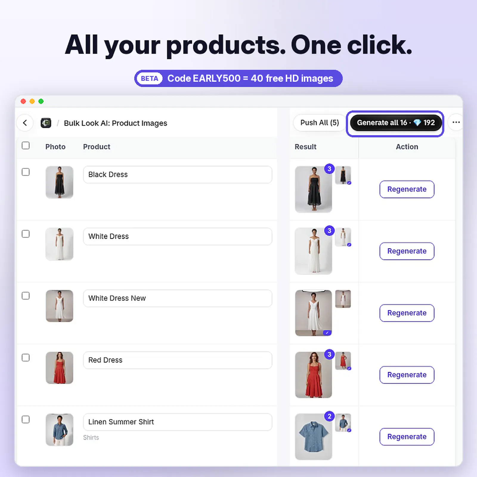 Bulk Look AI: Product Images screenshot 3