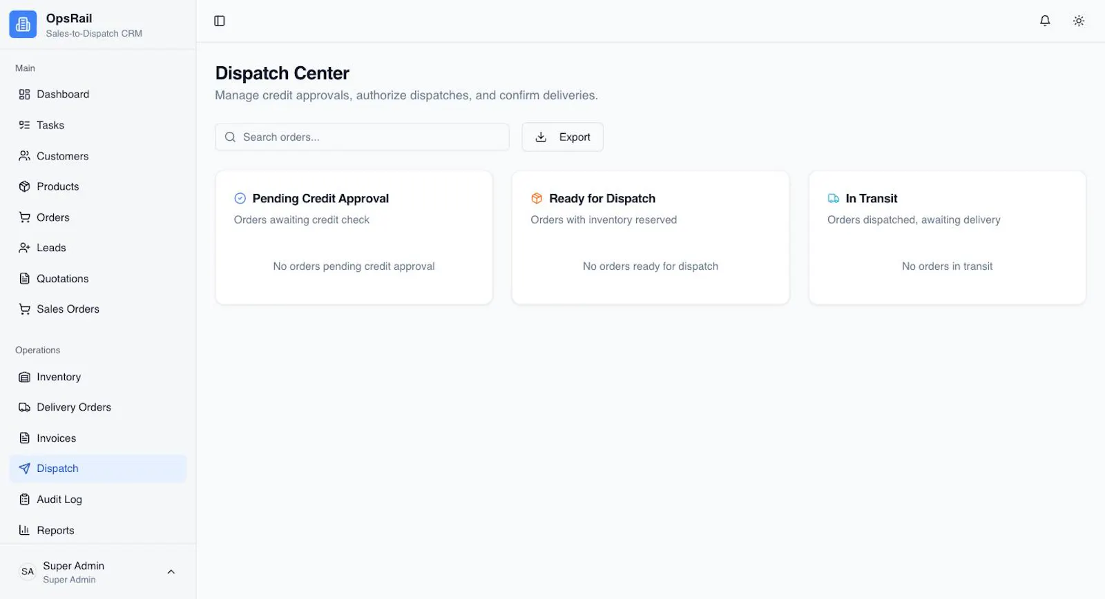 OpsRail screenshot 5