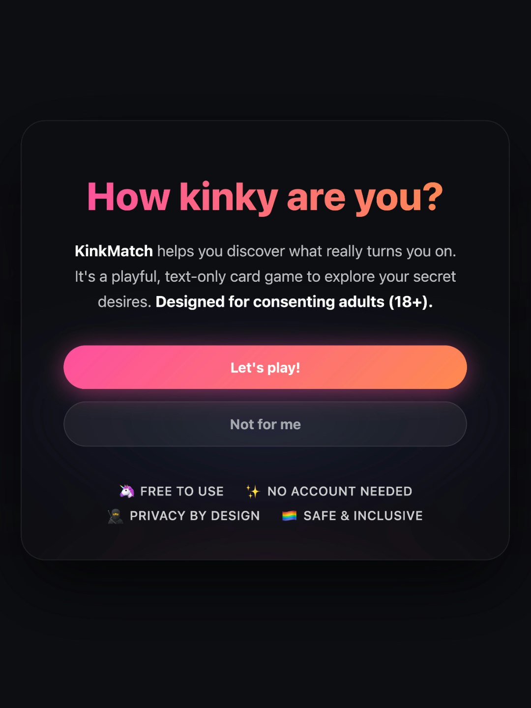 KinkMatch App gallery image