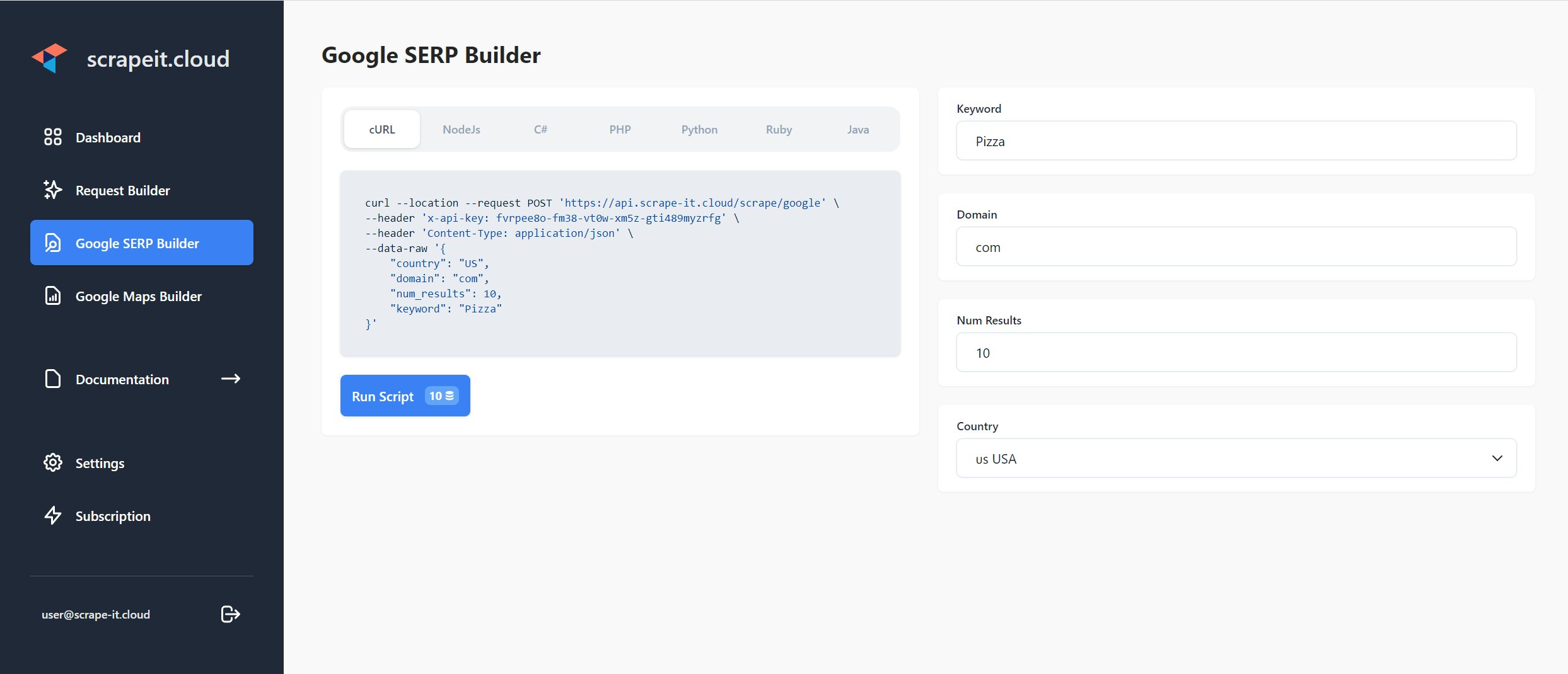 Scrape -it.cloud - Web Scraping API media 2
