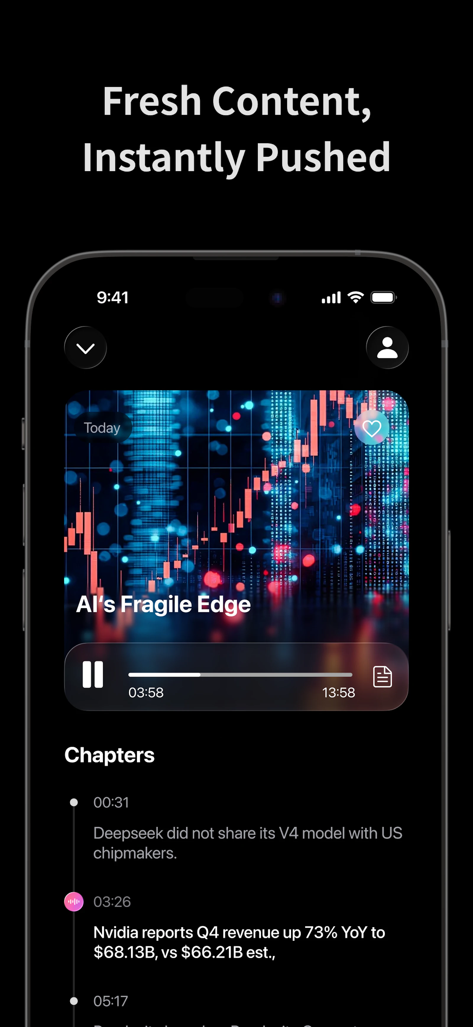 BriefCast screenshot 2