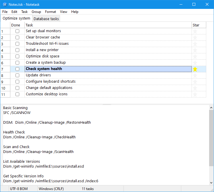 Notetask gallery image
