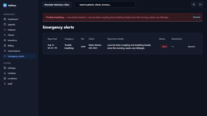VetFlow  screenshot 8
