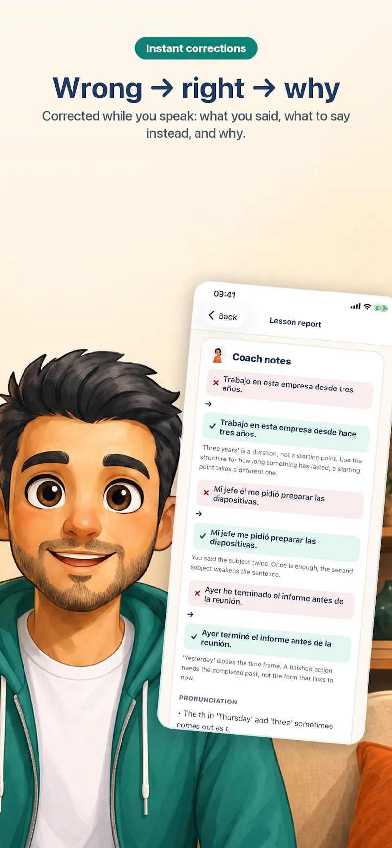 Flalingo AI Speaking Coach screenshot 4