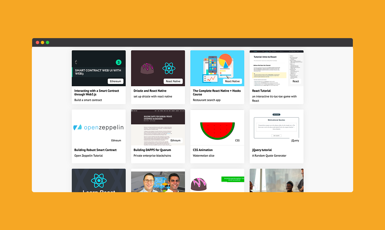 Tutorial List gallery image