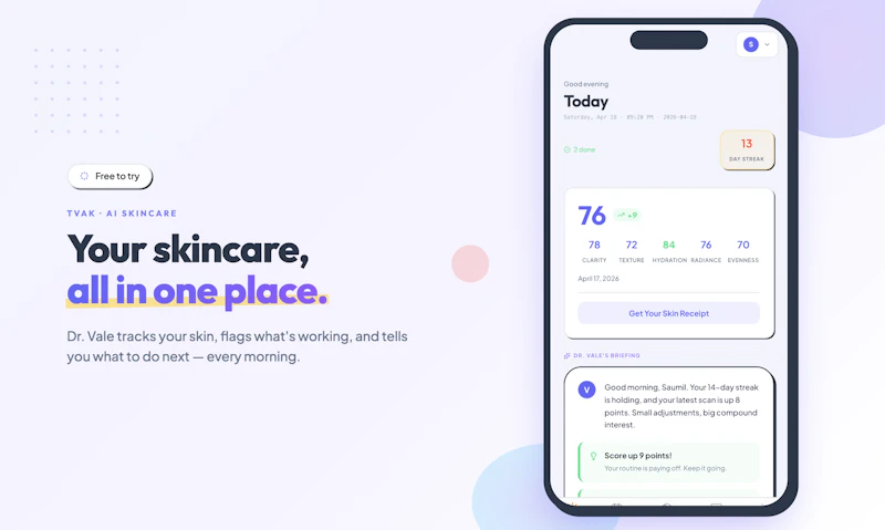 Tvak.ai screenshot 2