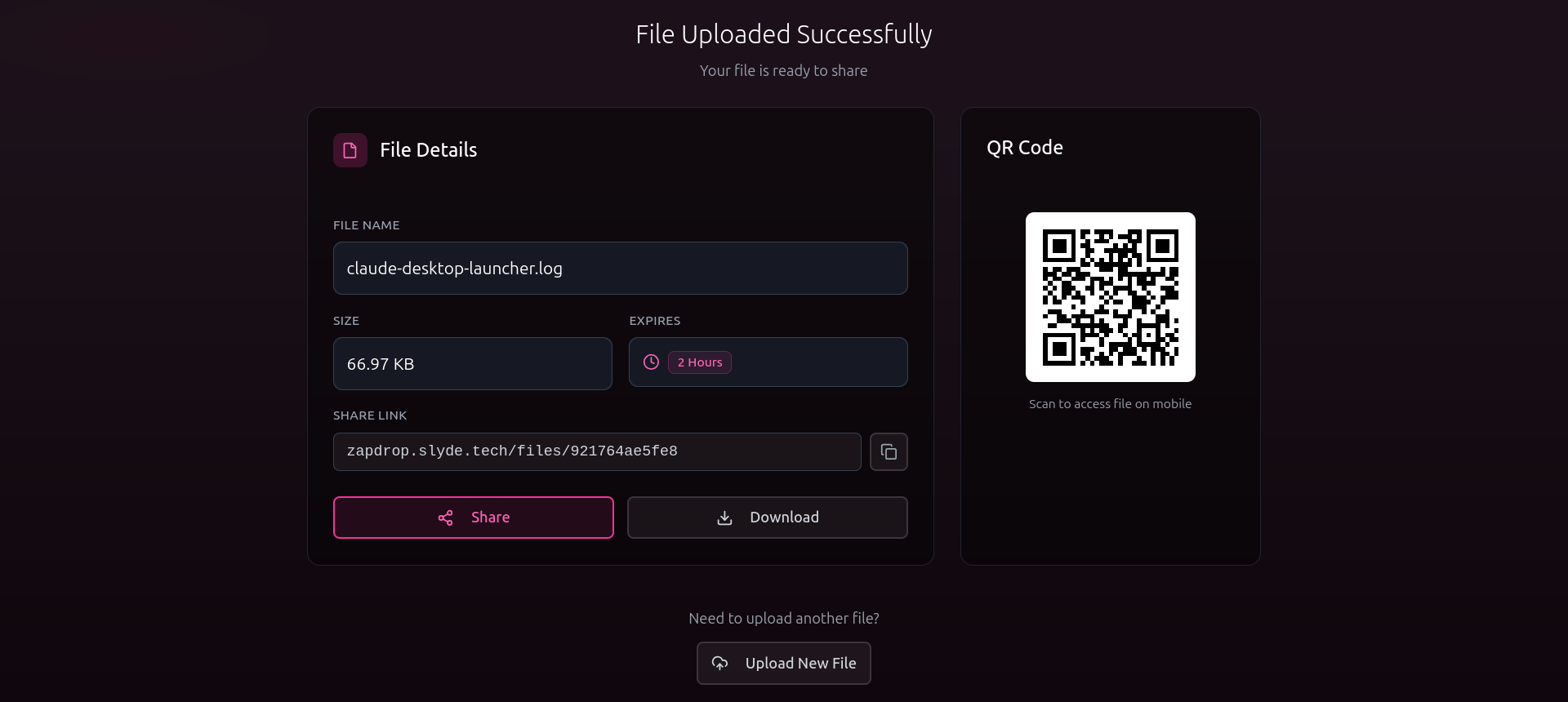 Zapdrop - Partagez des fichiers instantanément media 3