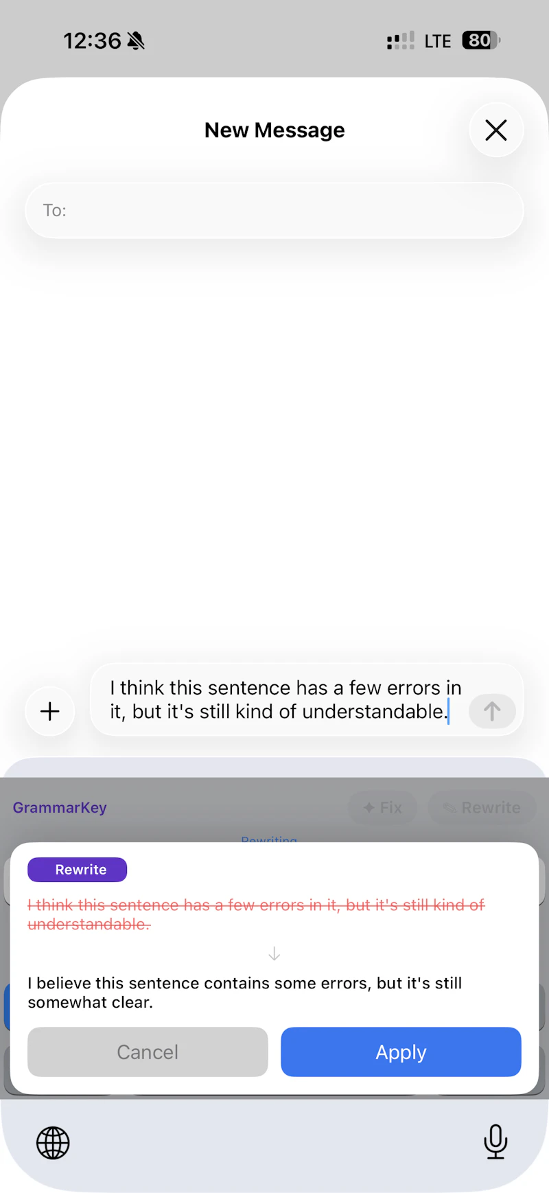 GrammarKey screenshot 2