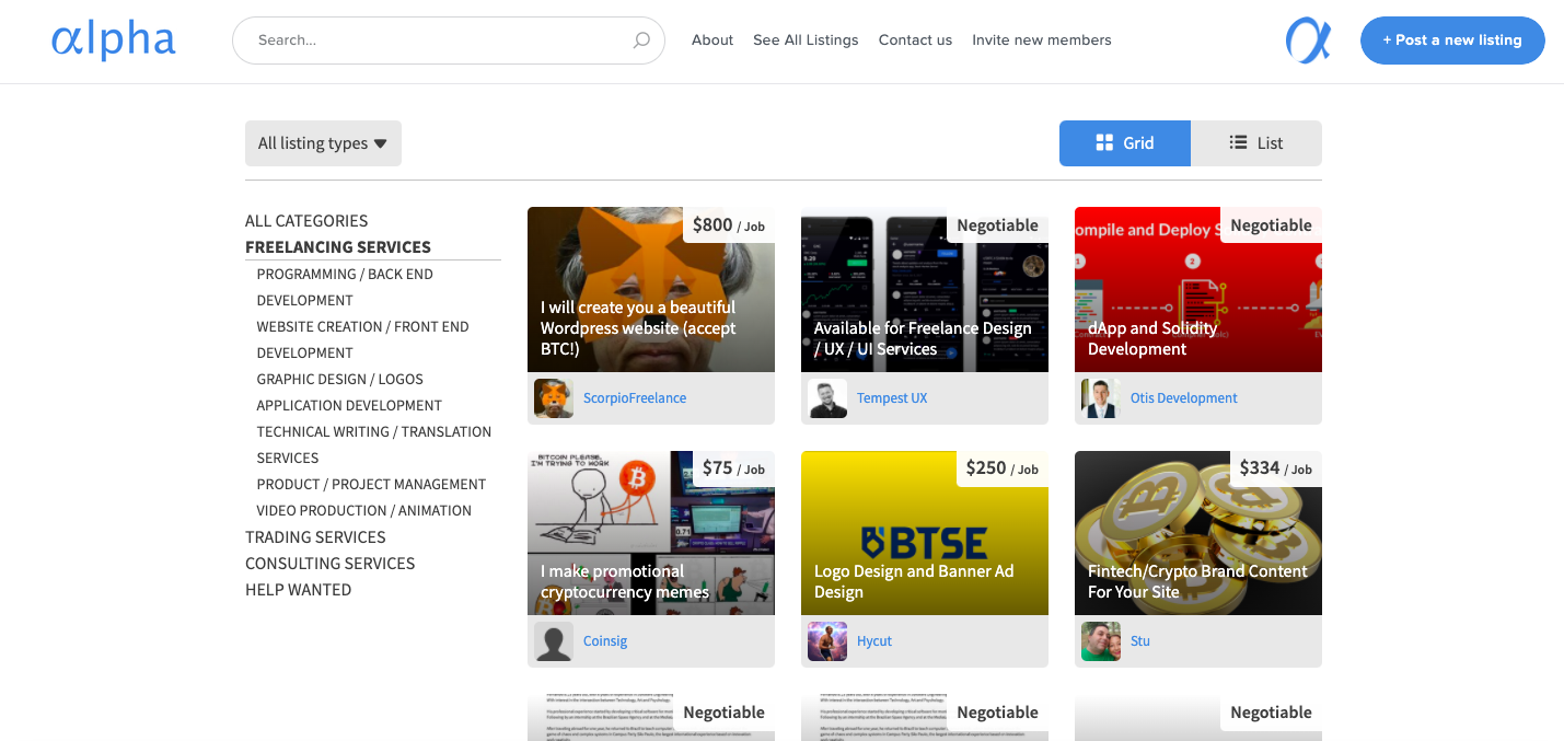 Alpha Market gallery image