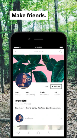 Ello for iPhone Image