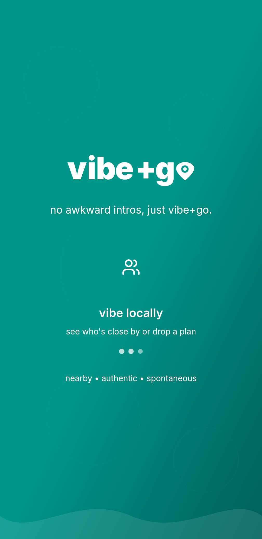 vibe+go - no more awkward intros gallery image