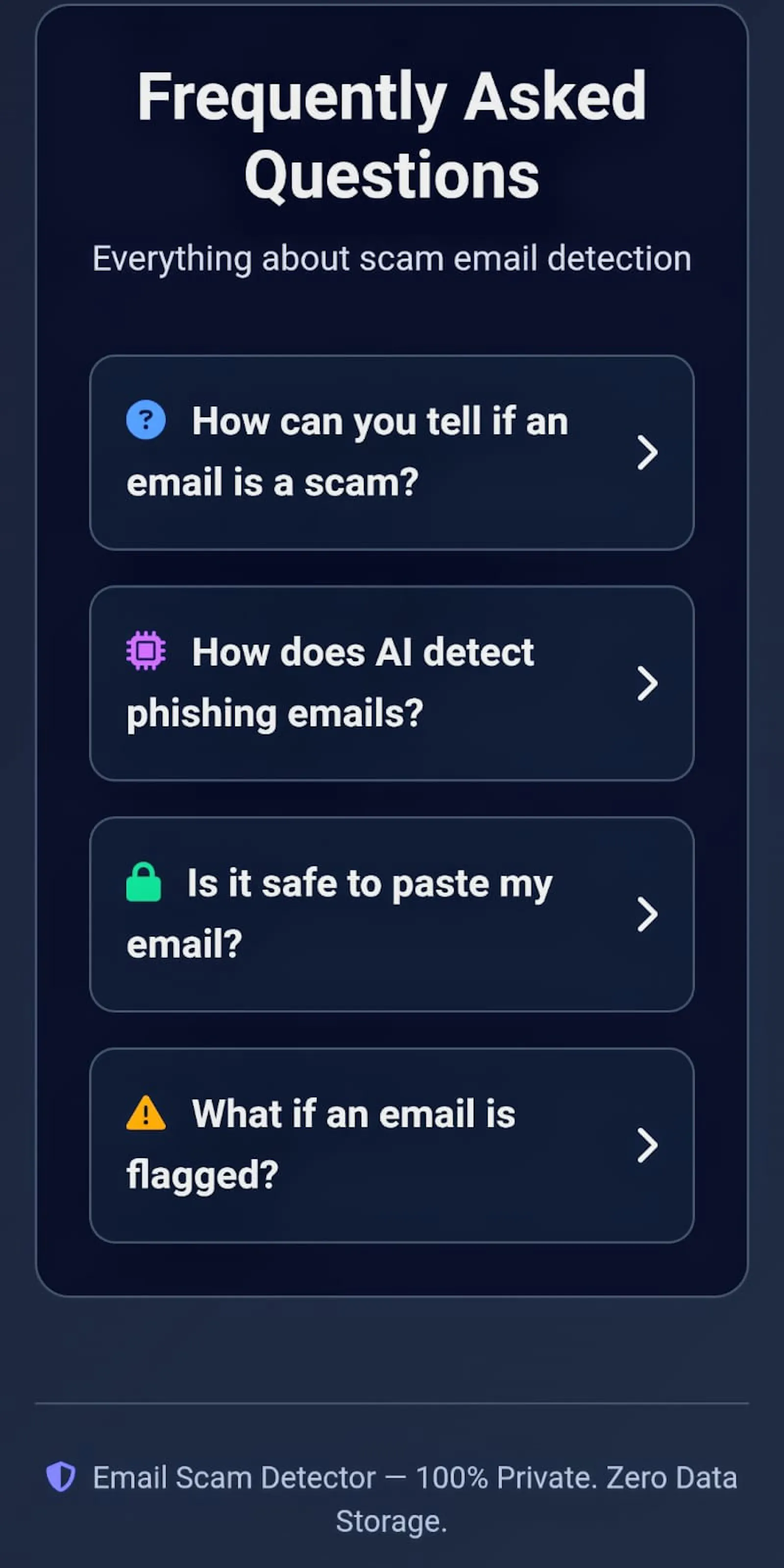 Email Scam Detector screenshot 4