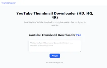 YouTube Thumbnail Downloader gallery image