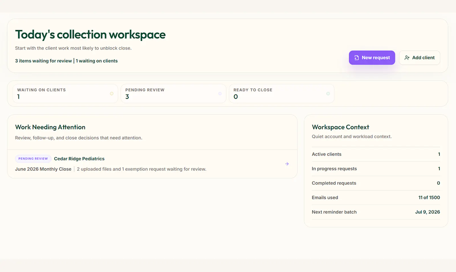 CollectCue screenshot 2