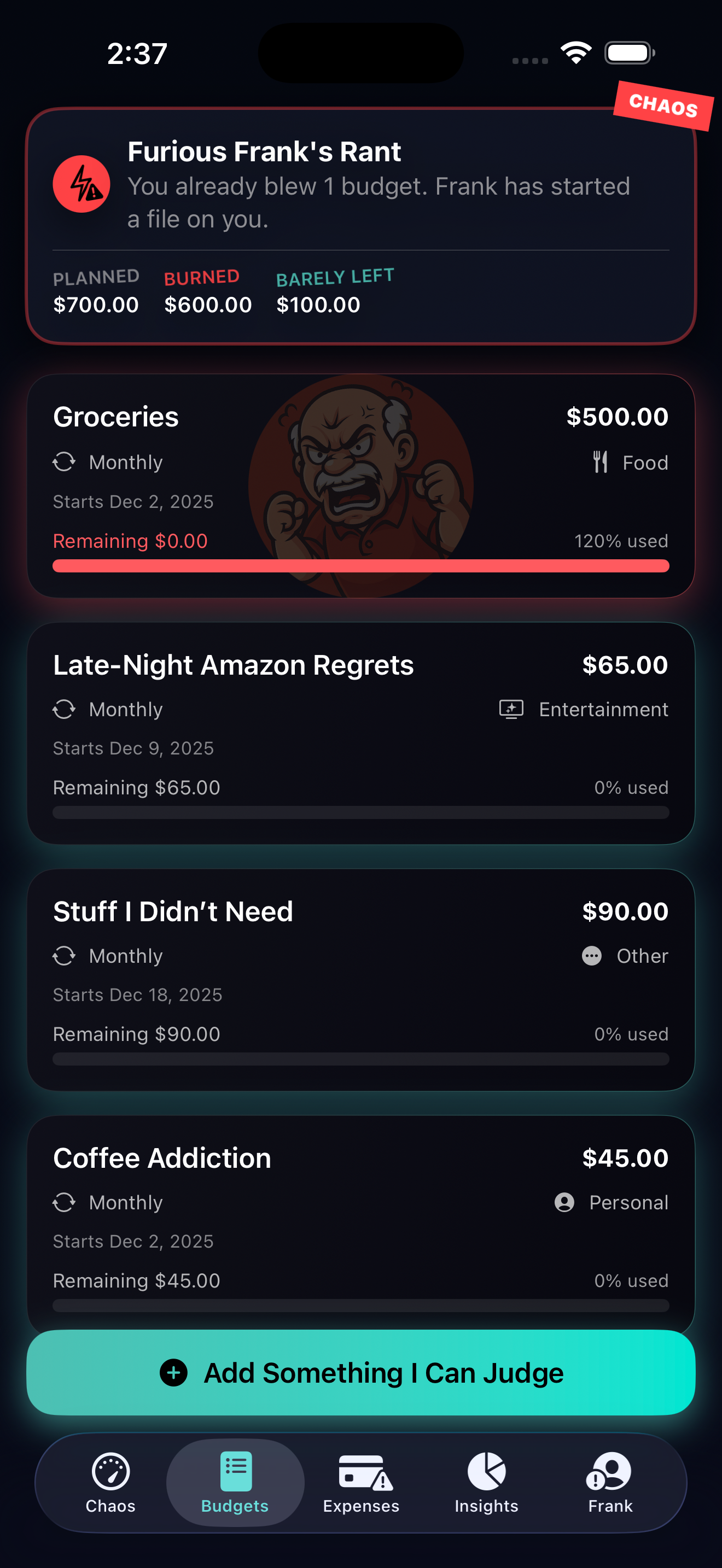 Budget Bully - Screenshot 5 showing product features and functionality