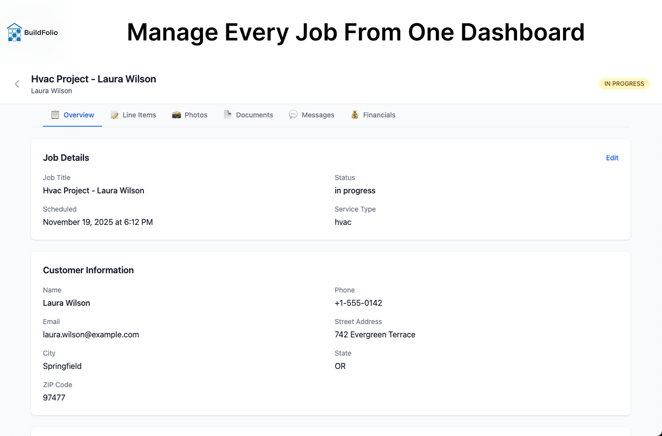 Build-Folio gallery image