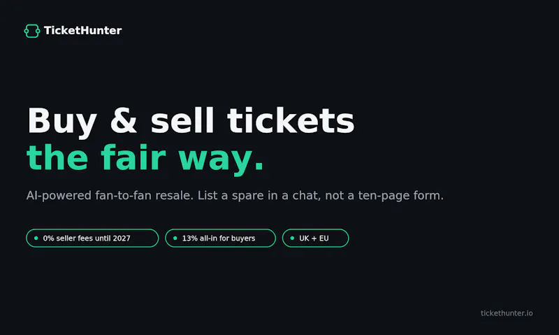 Buy & Sell Tickets — Fan screenshot 3