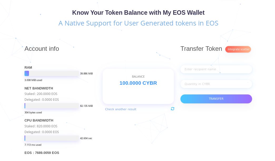 Wallet for EOS gallery image