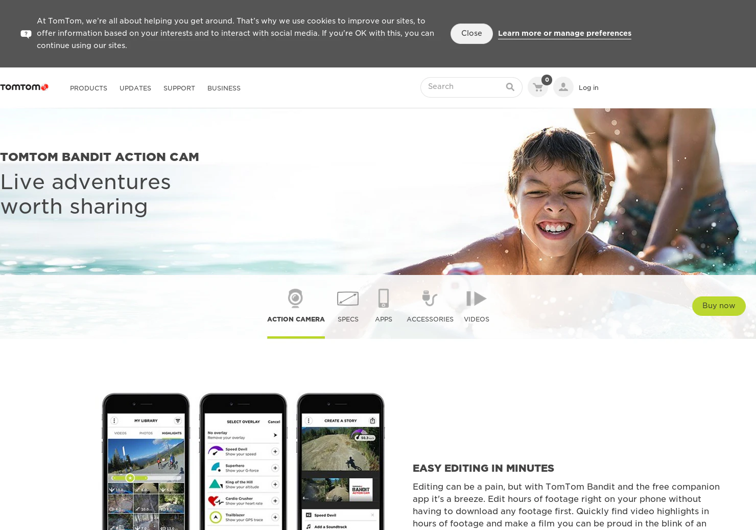 TomTom Action Sports