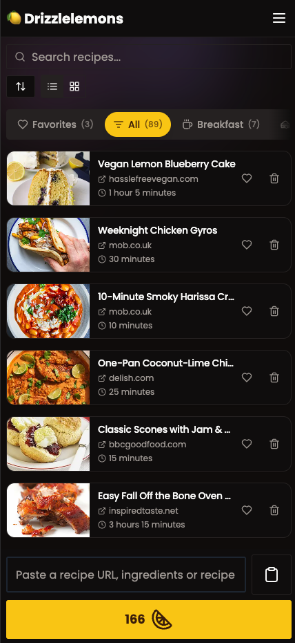 Drizzlelemons - Screenshot 3 showing product features and functionality