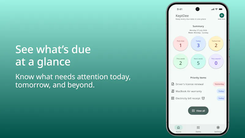 KeptDee screenshot 3